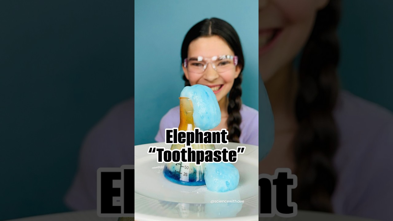 Kid-friendly &ldquo;Elephant Toothpaste&rdquo; Experiment #stem #scienceforkids #egg #easter #elephanttoothpaste
