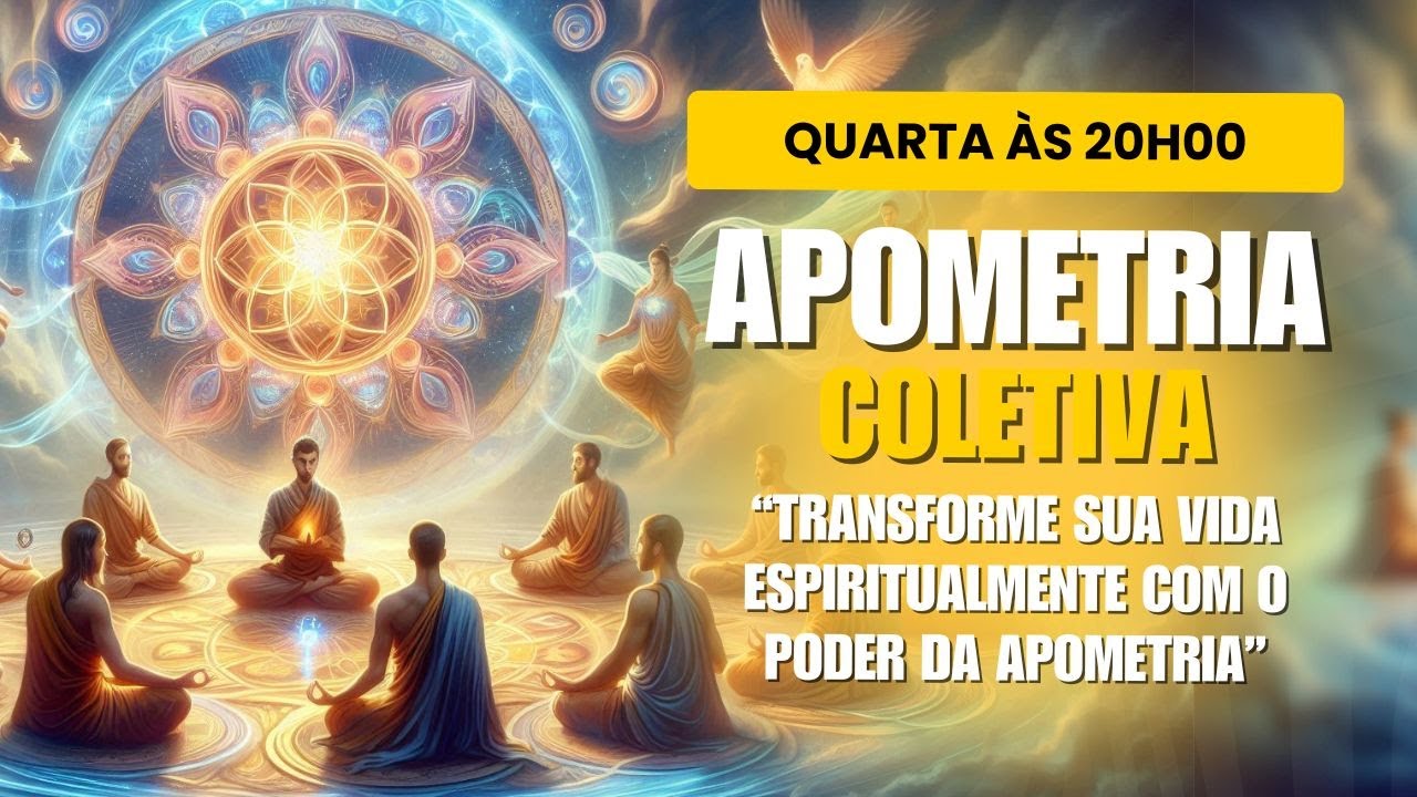 ✨ APOMETRIA COLETIVA ONLINE: Cura, Equilíbrio e Transformação Espiritual  - nesta quarta 18/02/2026