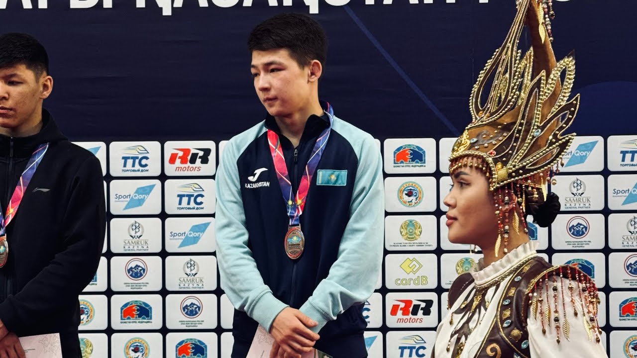 Kazakhstan Championship🇰🇿 U-20 Nursultan Sovetkhanov🔵 3-5 final 57kg 