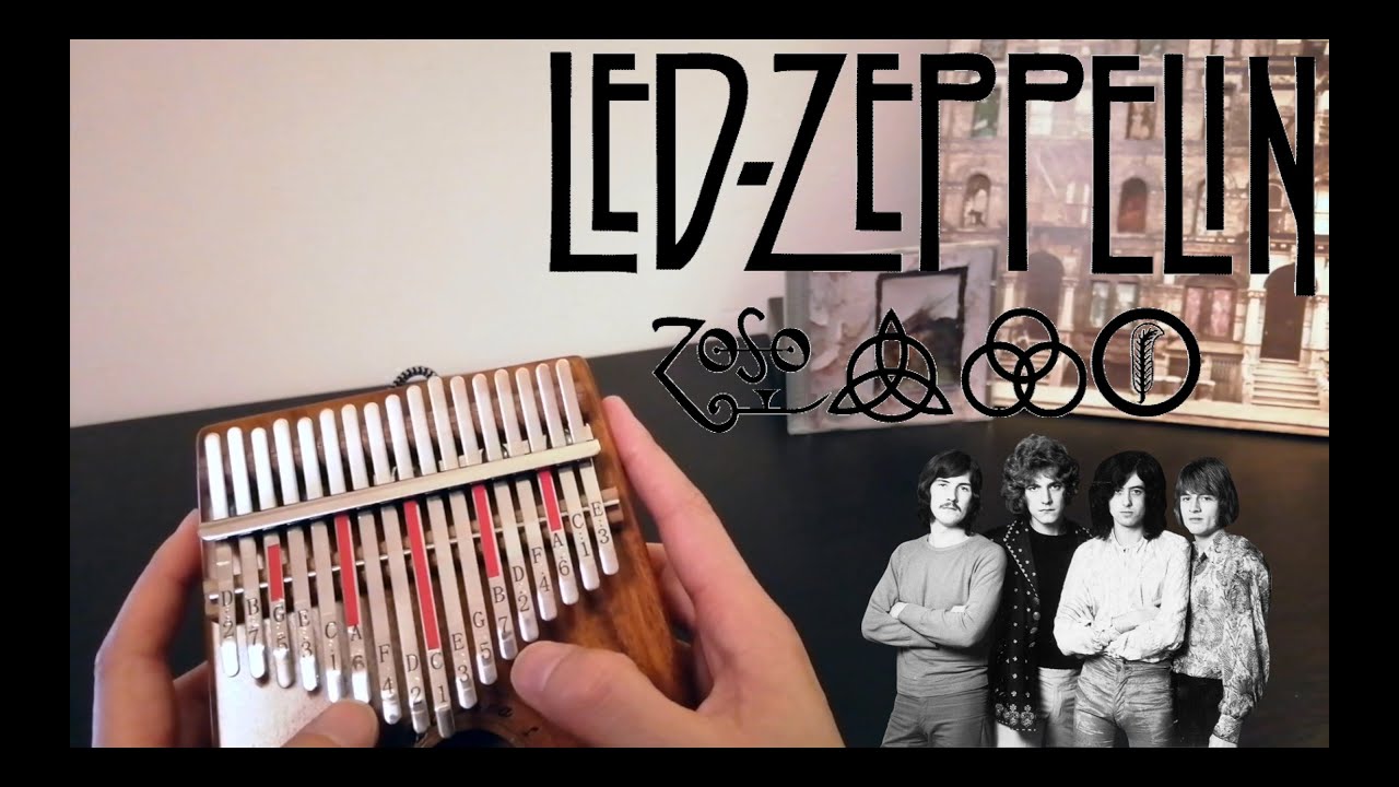 Led Zeppelin - Stairway To Heaven with tabs [ Kalimba cover ]