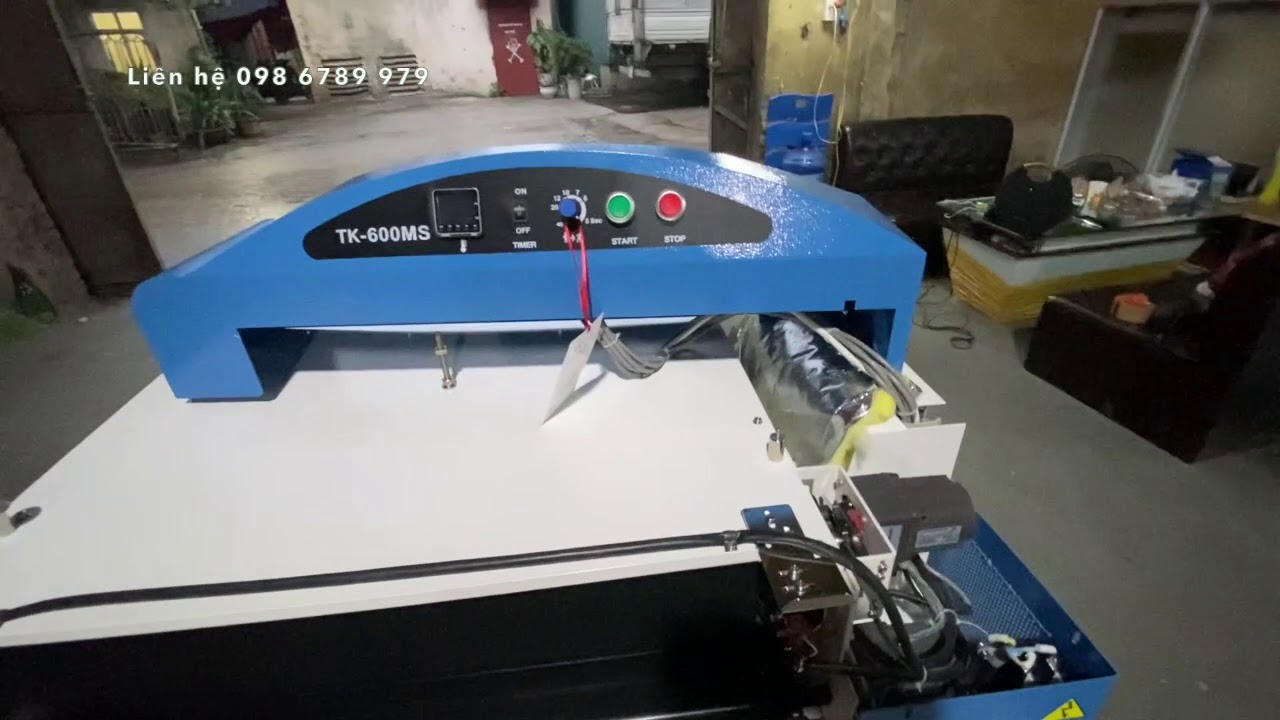 Tháo Máy Ép Mếch Okito khổ 600