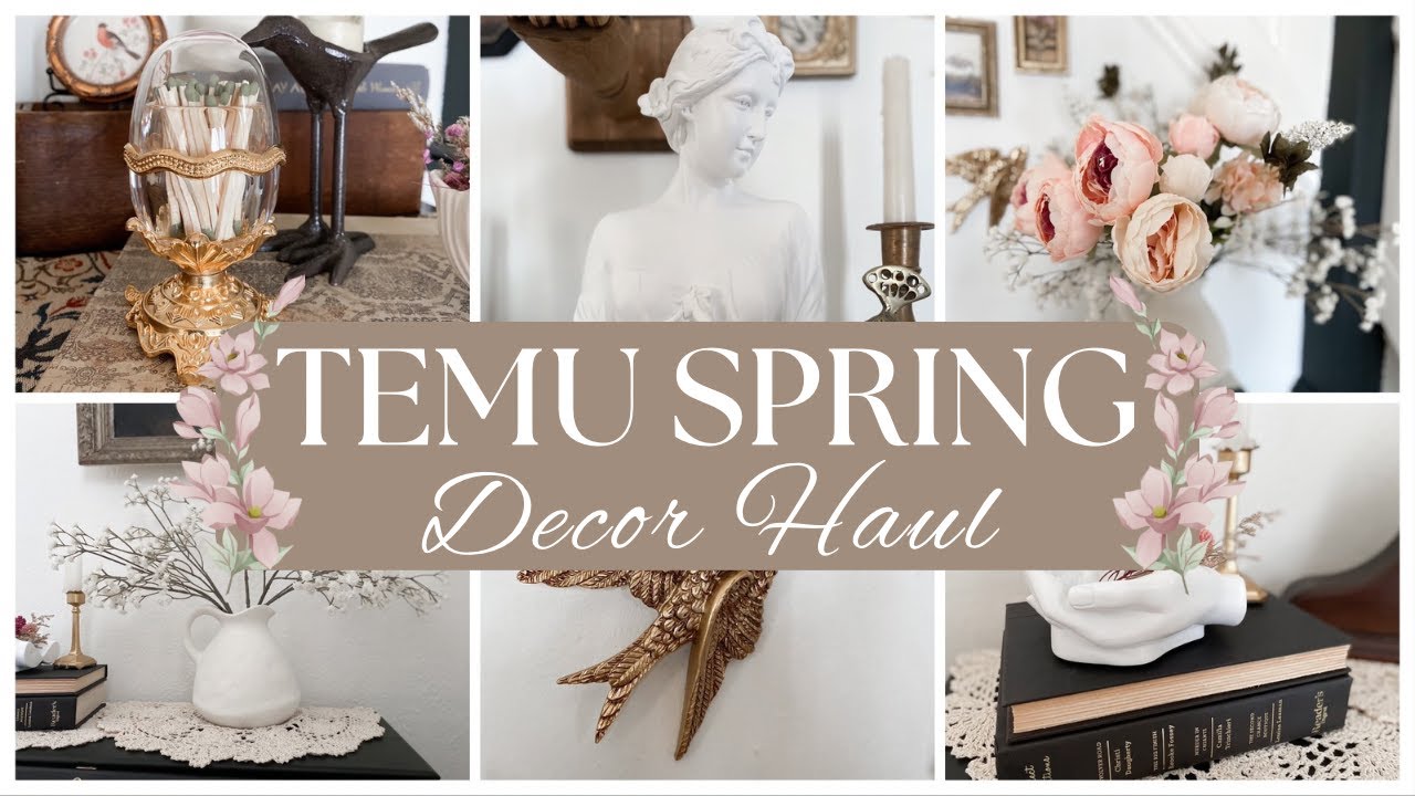 Temu Spring & Easter Haul 2025!