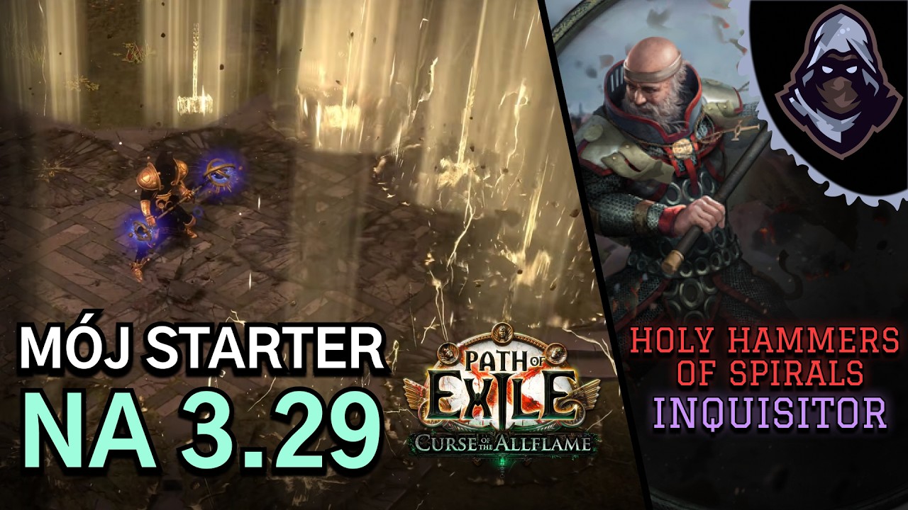 Holy Hammer of Spirals Inquisitor - A New Skill I Must Play! | Path of Exile 3.29 Starter