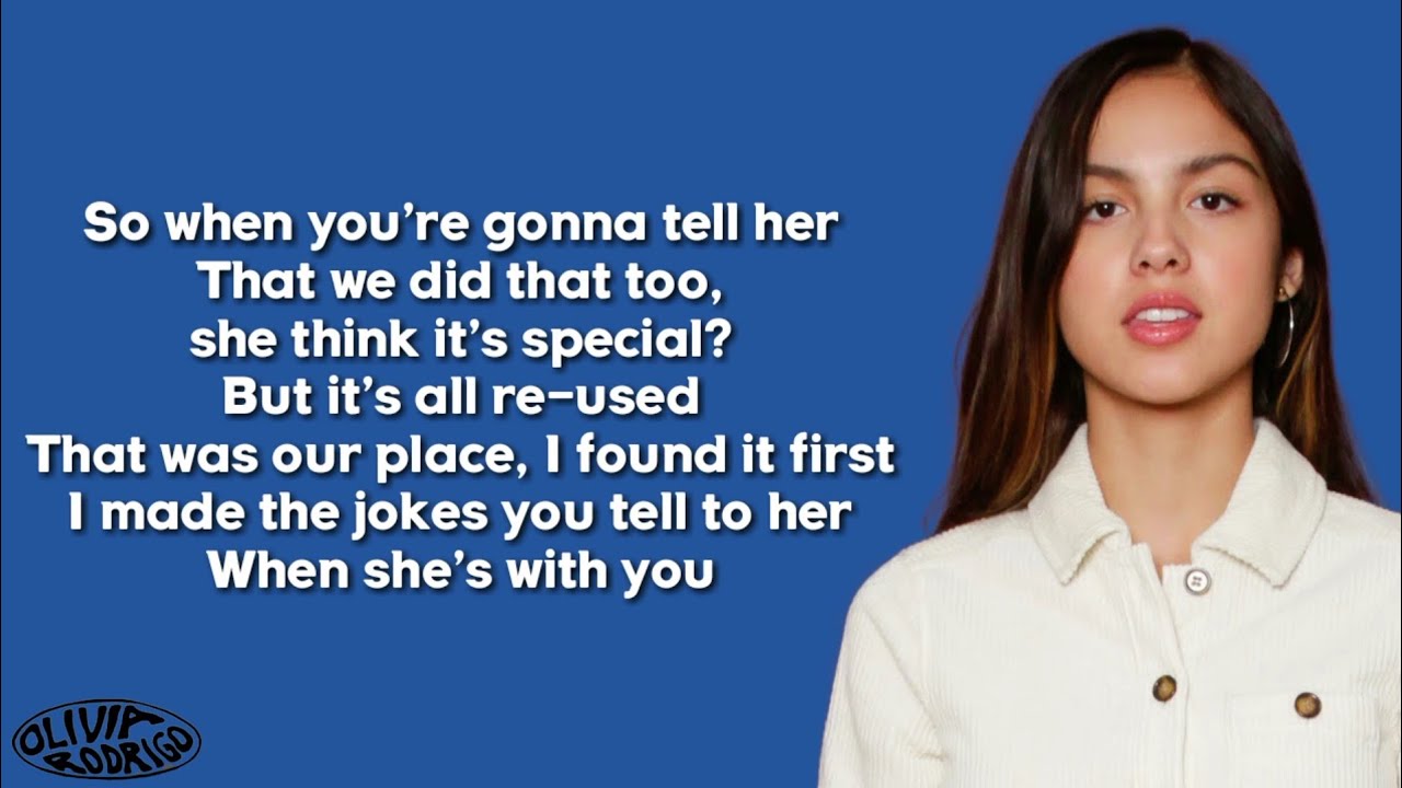 Olivia Rodrigo - deja vu (Lyrics)