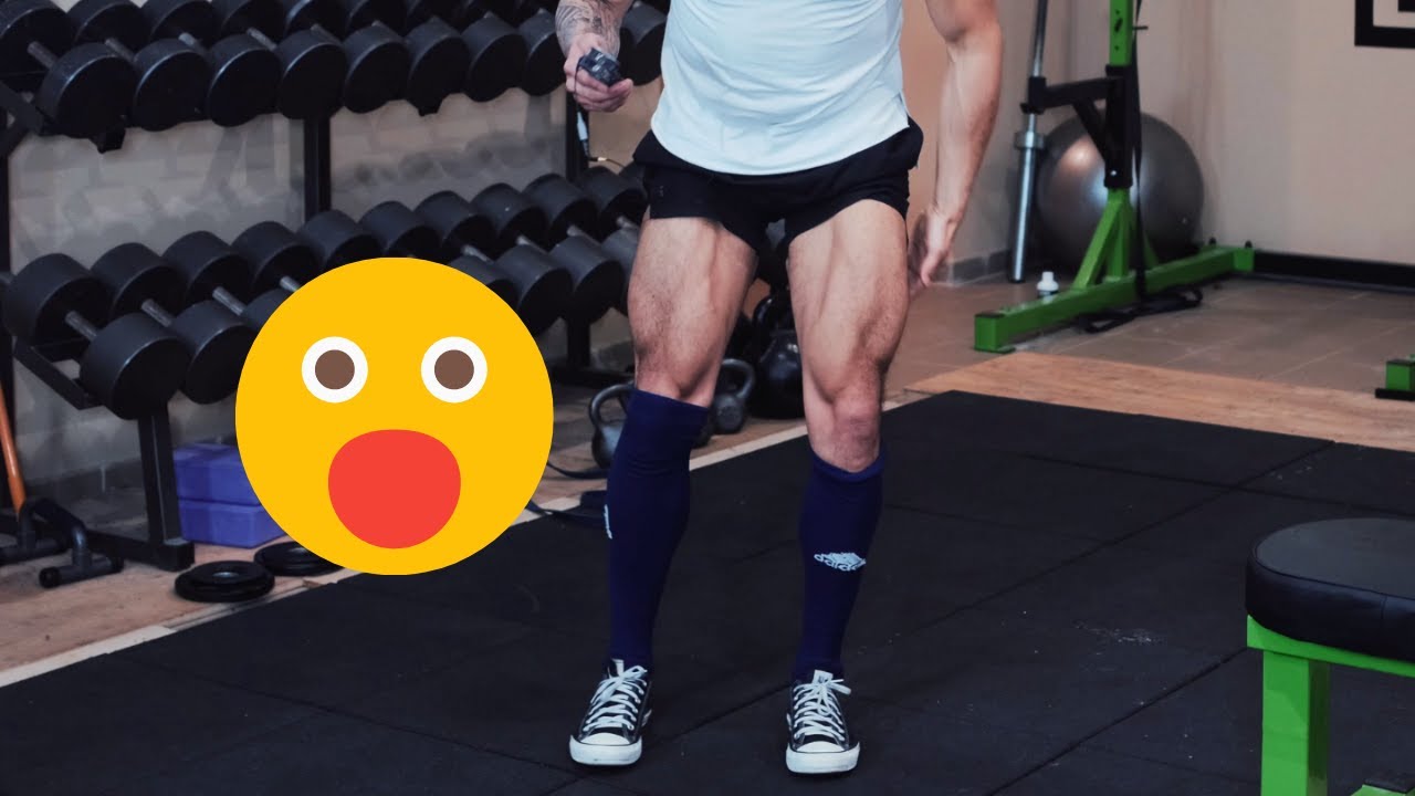 El entrenamiento de piernas CON BANDAS que te dejará en el suelo