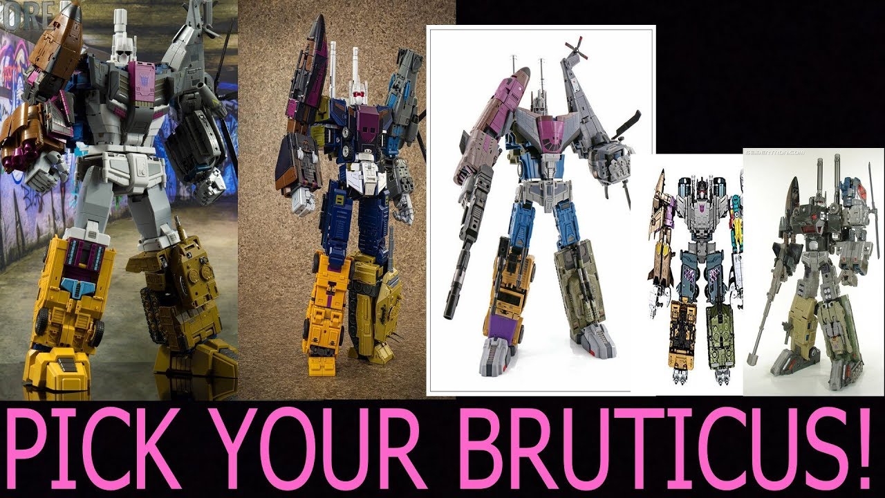 Which MP Bruticus Is For You?  So Many Options!