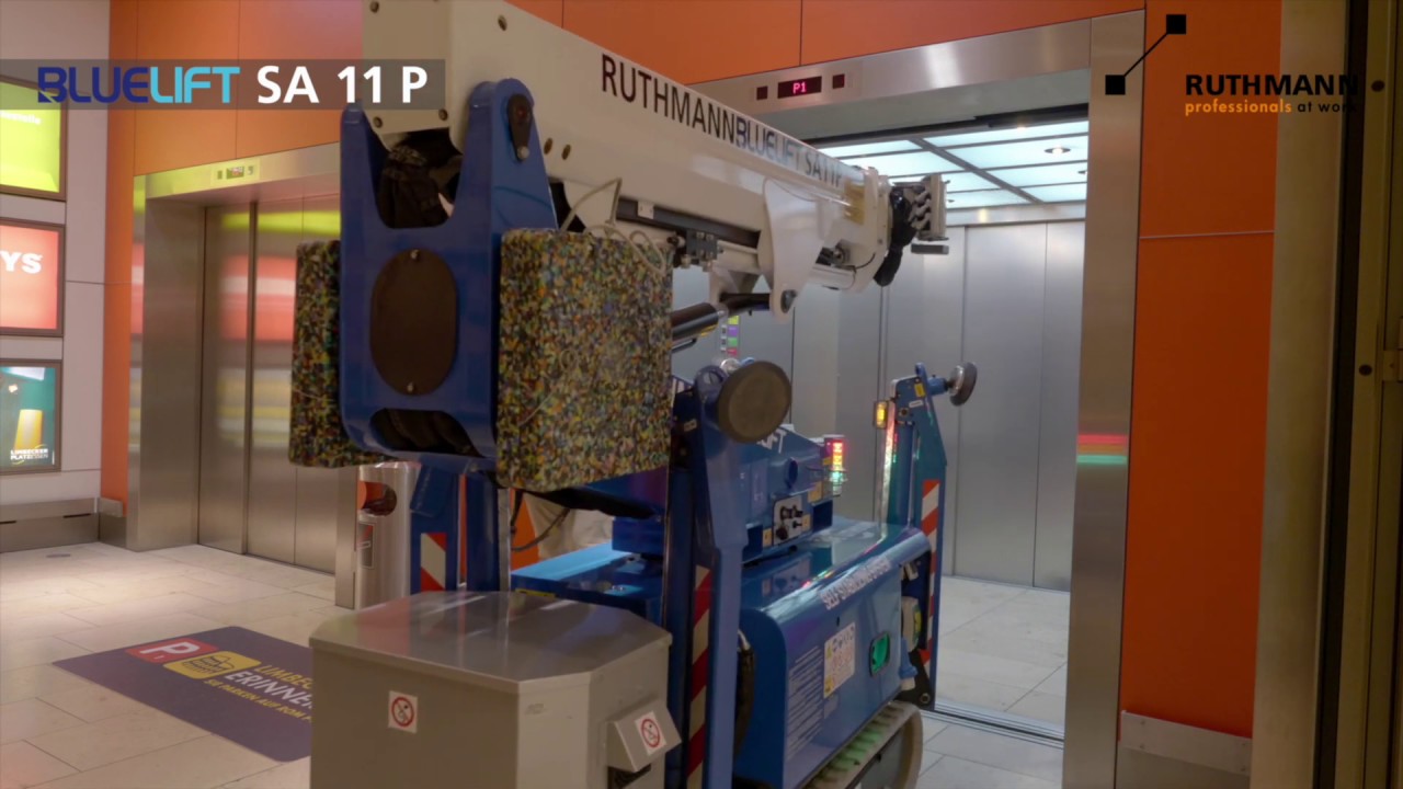 RUTHMANN BLUELIFT SA 11 P Raupenarbeitsb&uuml;hne mit Korbarm-LIFT-Funktion / spiderlift