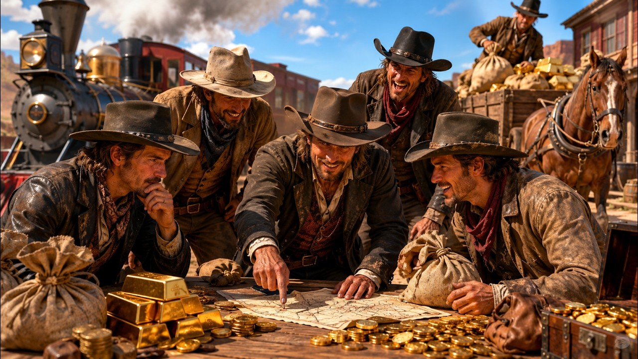 The Infamous Gang's Crazy Money Heist Plan || Great Western Movies Every Day