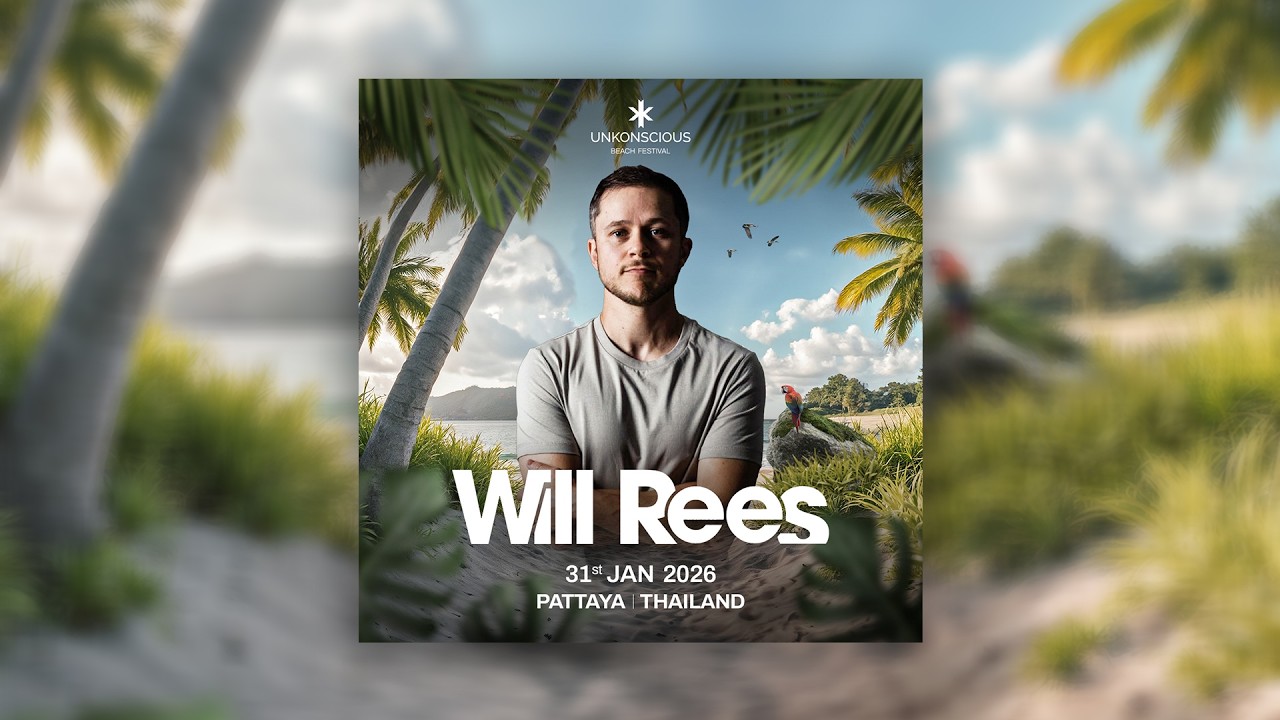Will Rees @ Unkonscious Festival 2026 #unk26 Pattaya, Thailand.