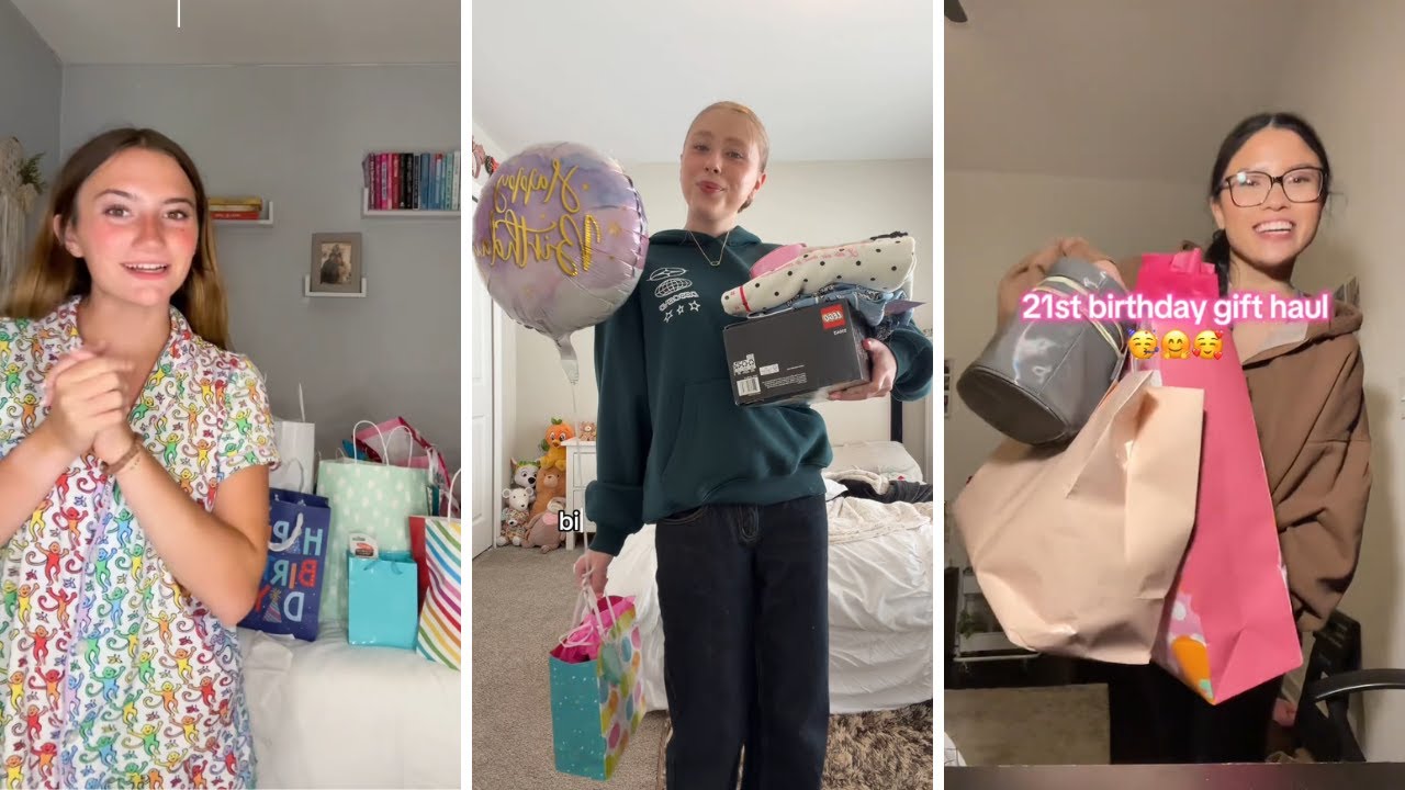 Birthday Haul | TikTok Compilation