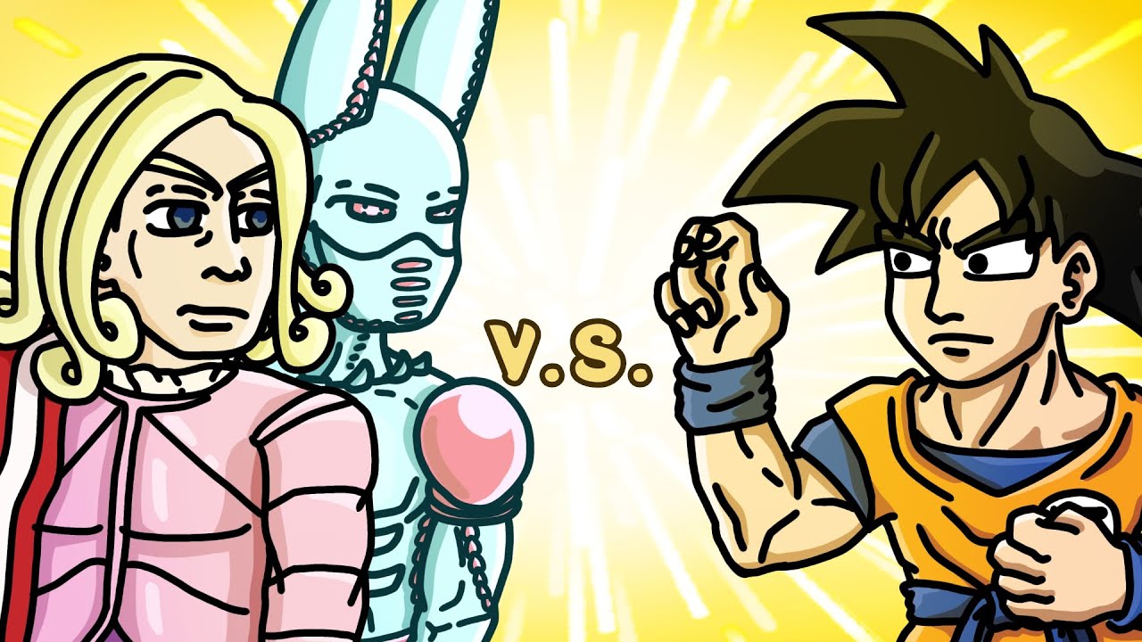 Goku vs Funny Valentine (Dragon Ball x Jojo's Bizarre Adventure Animation)