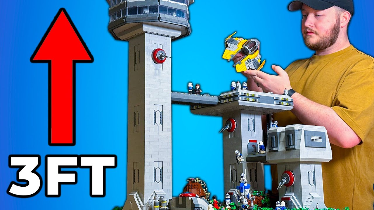 Я построил базу клонов LEGO за 30 дней...