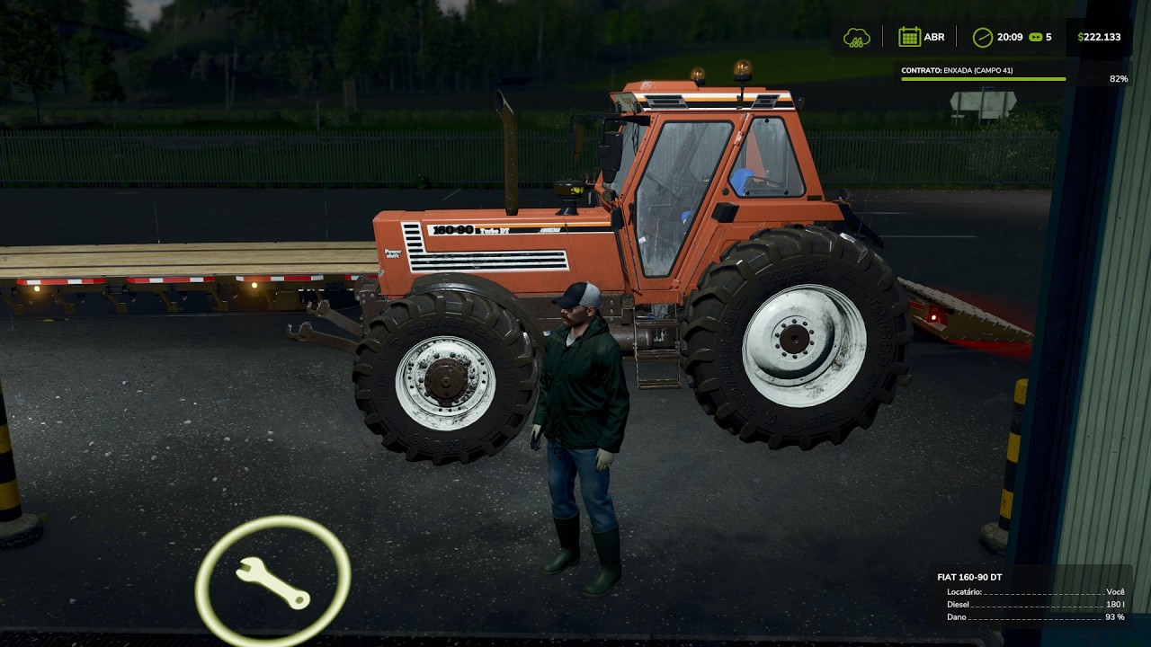 Socorrendo trator estragado/Farming Simulator 25 #36