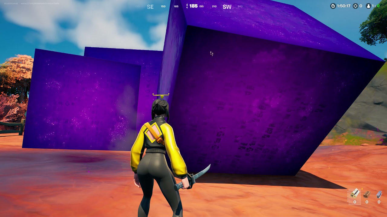 All the Fortnite Cubes are moving, the big one and the Baby Cubes - this is awesome! #shorts