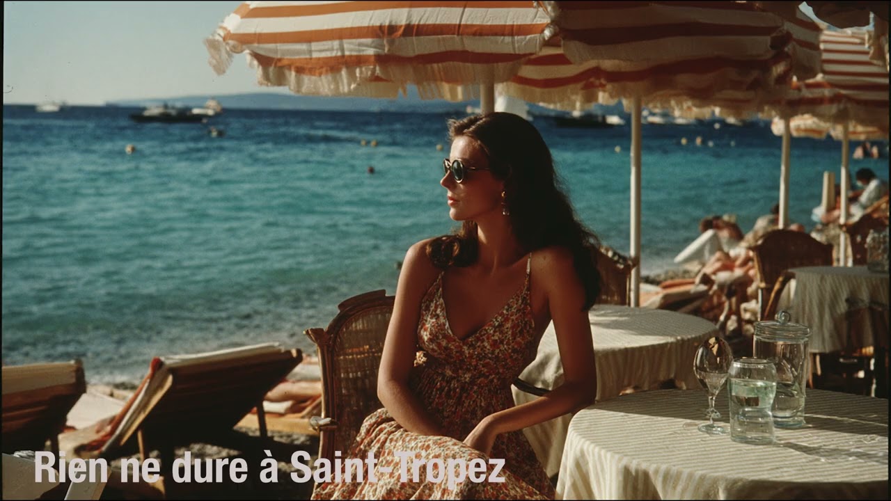Rien ne dure à Saint-Tropez | 1960s French Riviera Crooner 🇫🇷 Cinematic Vintage Song