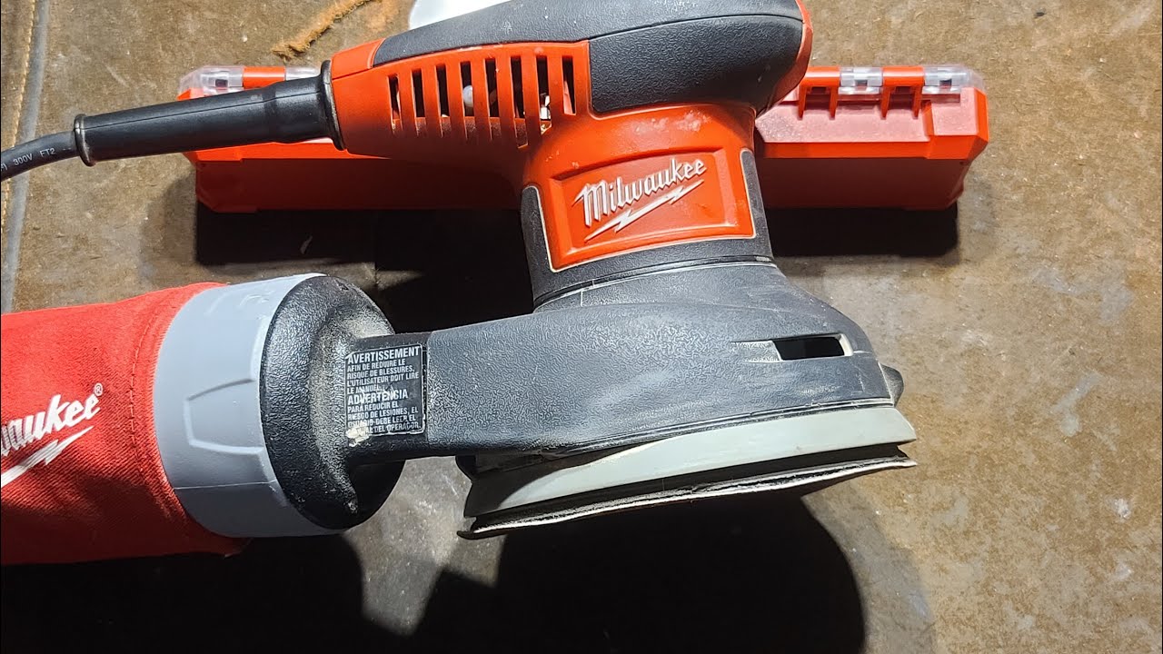 Recenzja szlifierki mimośrodowej Milwaukee 6021 5