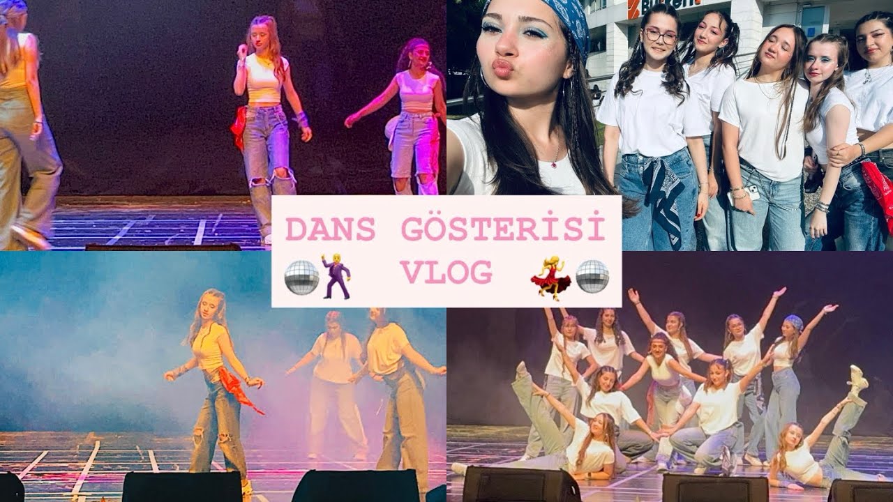 Kız neşesi:Dans vlog🤩/Bersu Özer