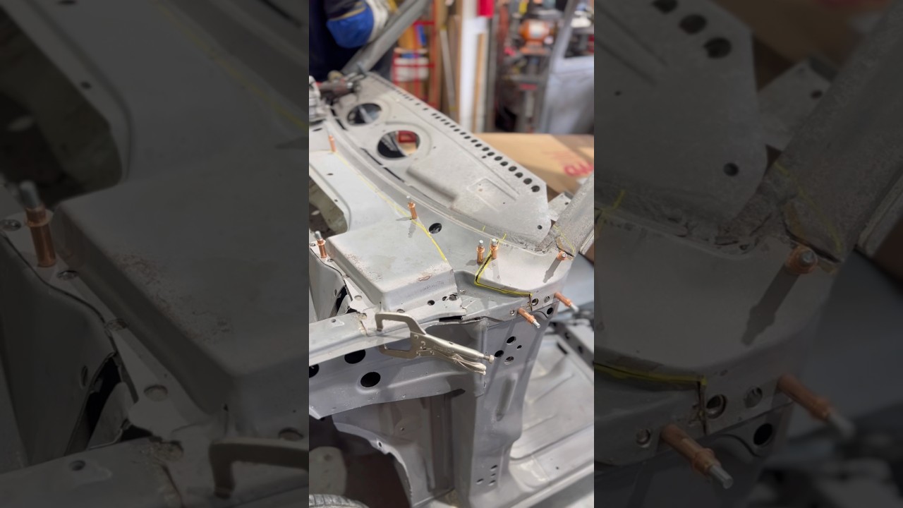 Bumping metal on the TE27 Corolla Project… 