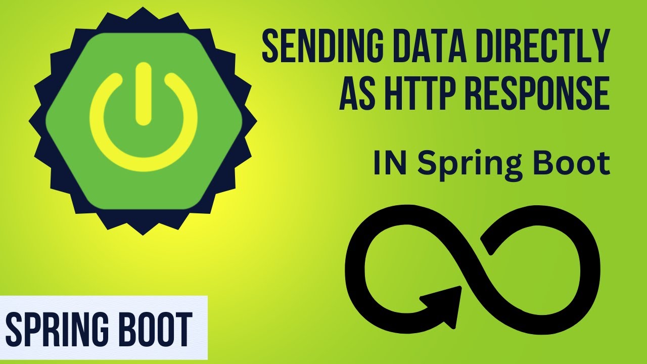 Sending Data Directly as HTTP response using @ResponseBody Annotation
