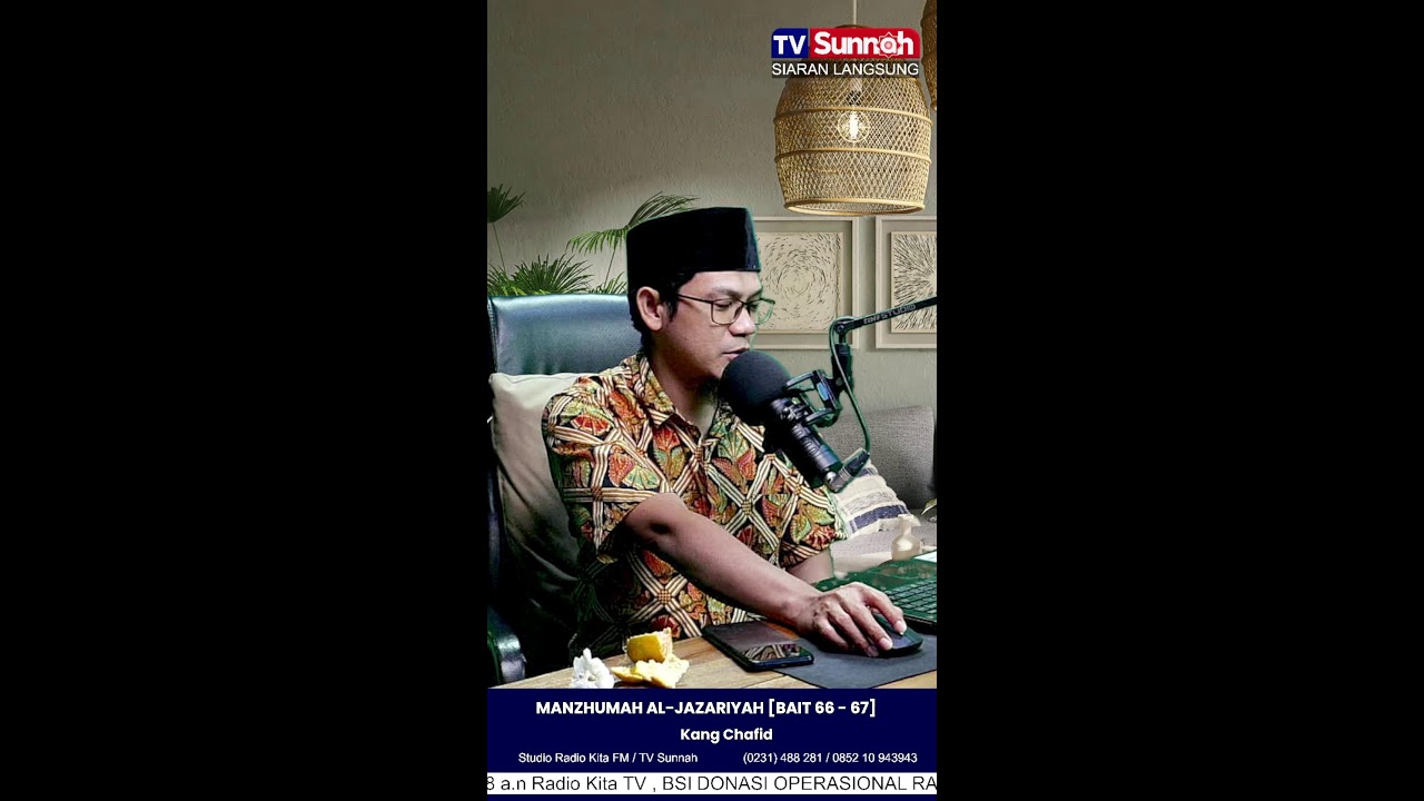 📢 LIVE Manzhumah Al-Jazariyah [Bait 66-67] - Ustadz Fauzi Abu Fasya #viral #tajwid