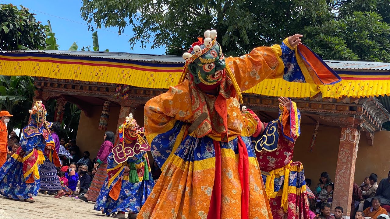 Vajrayana Buddhism & Guru Tshengye (eight manifestation of guru Rinpoche) || Tshechu || Cham