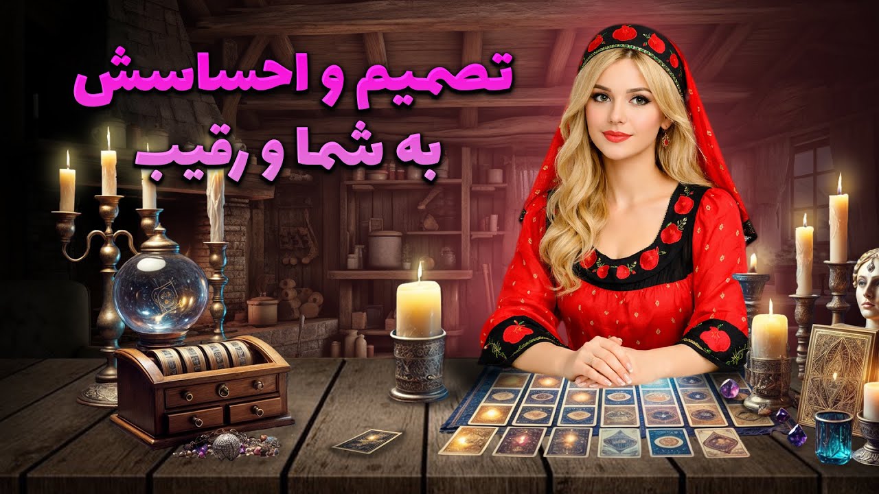 فال سمیرا - تصمیم و احساسش به شما و رقیب