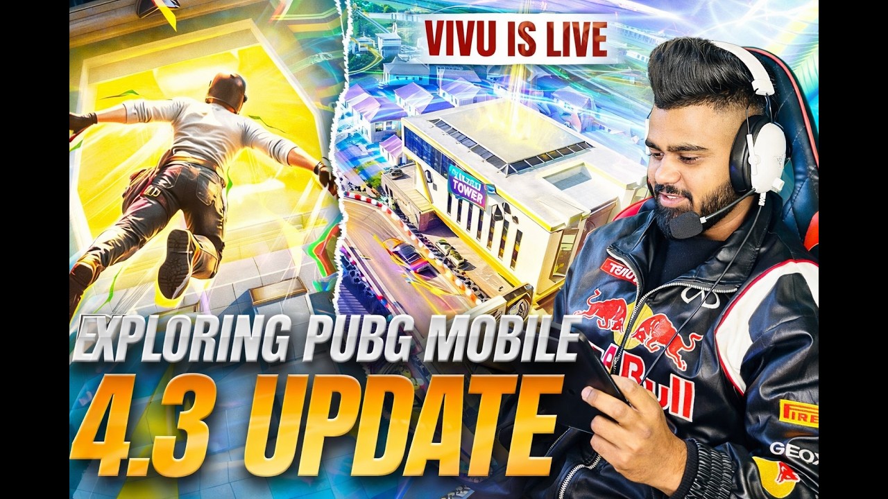 EXPLORE BGMI NEW 4.3 UPDATE | ROYAL PASS GIVE AWAY | BGMI LIVE