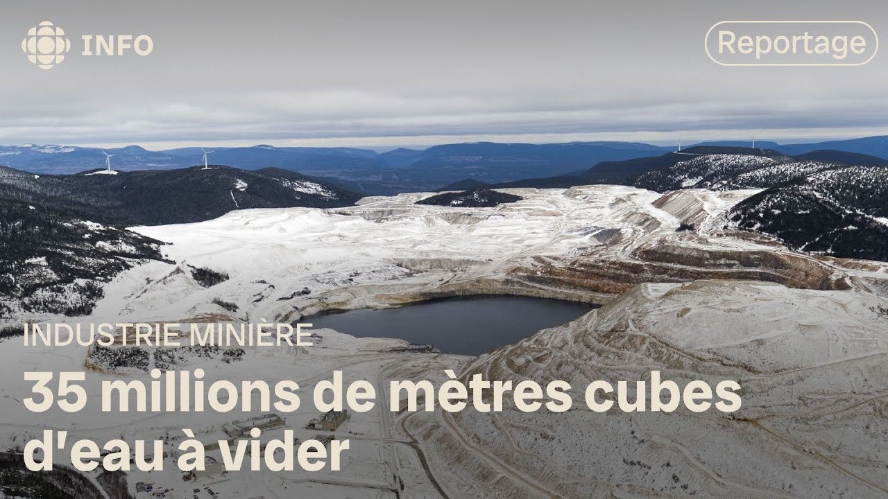 Le d&eacute;noyage de la fosse Copper se pr&eacute;cise &agrave; Murdochville