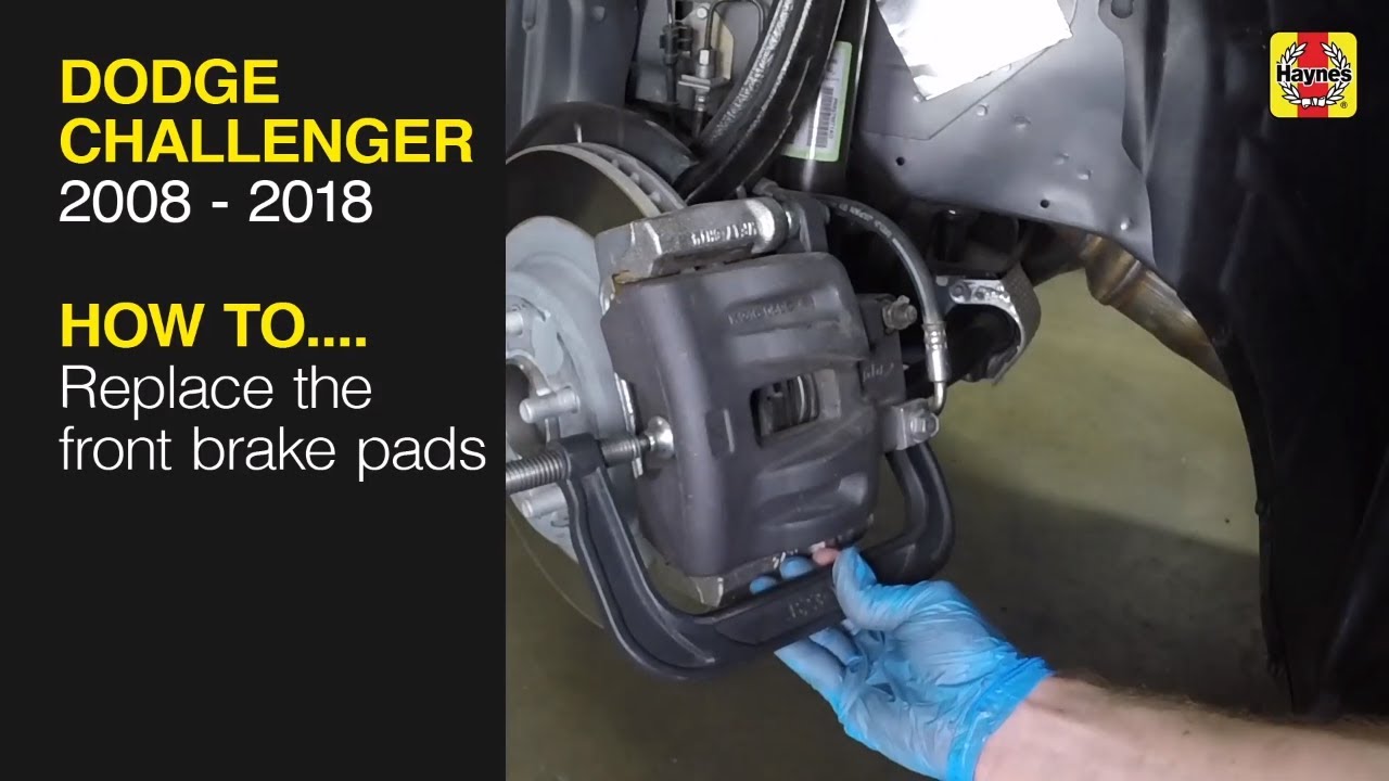 How to Replace the front brake pads on the Dodge Challenger 2008-2018