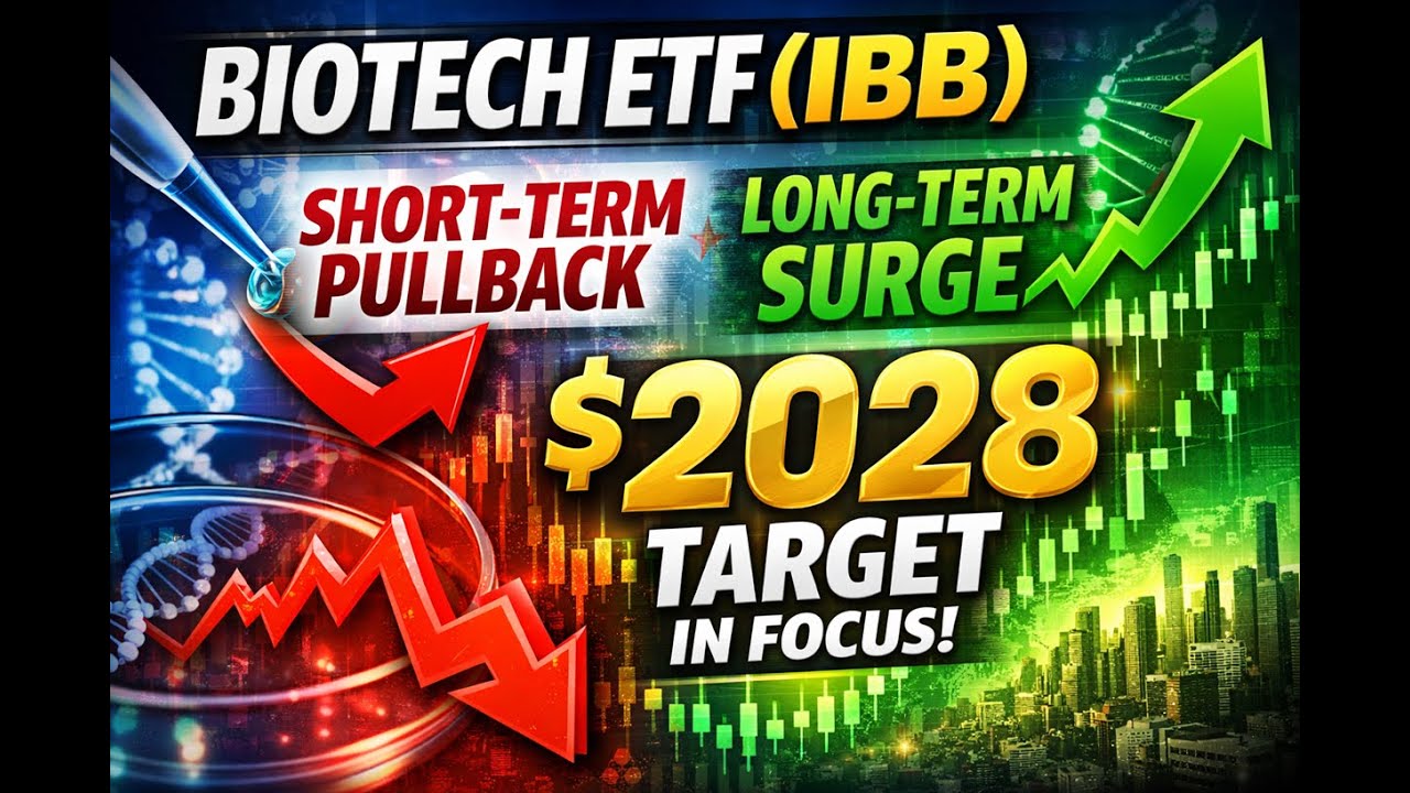 Биотехнологический ETF (IBB): краткосрочная коррекция, долгосрочный рост &mdash; в центре внимания целе...