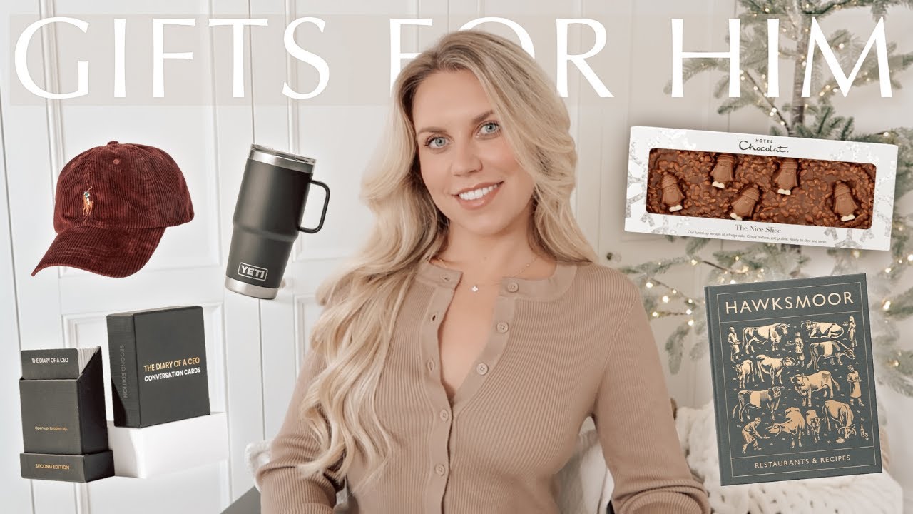 GIFT GUIDE FOR HIM 🎄✨ Christmas 2024 present ideas for men