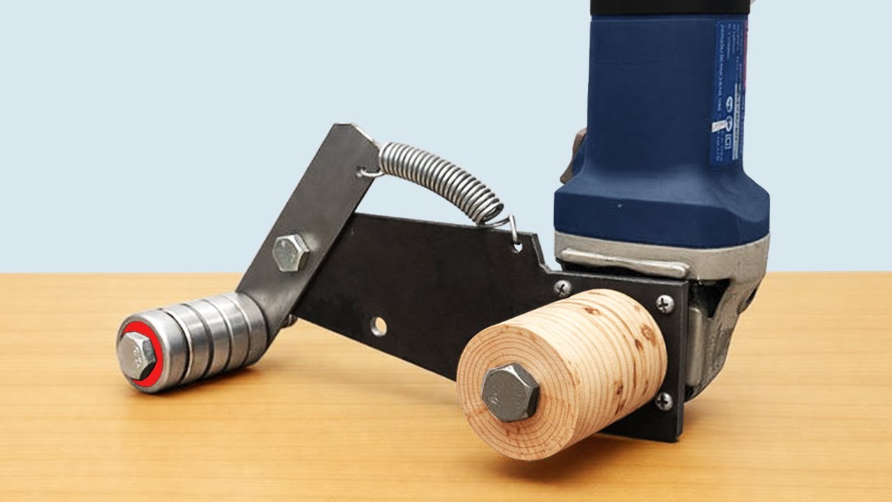 Простое техническое изобретение, решающее реальные проблемы! A great idea with an angle grinder.