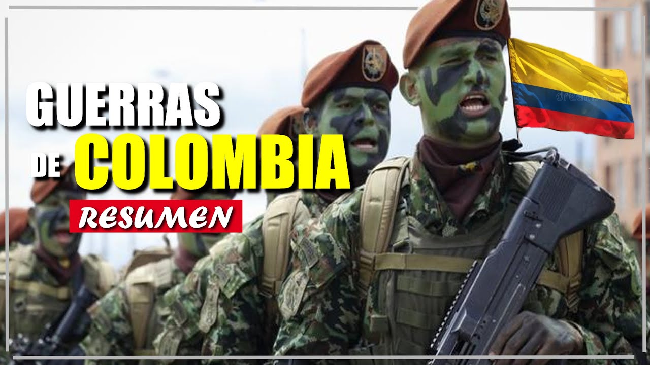 💥Todas las Guerras y conflictos de Colombia - La Historia de Colombia - RESUMEN