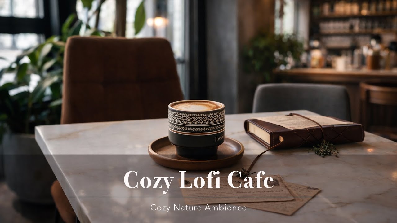 Quiet Corner Café ☕📚 | Gentle Piano Lo-Fi for Peaceful Mornings | Study, Relax and Unwind