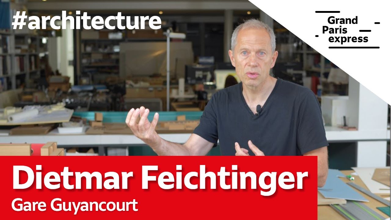 Guyancourt : la gare du Grand Paris Express par l'architecte Dietmar Feichtinger
