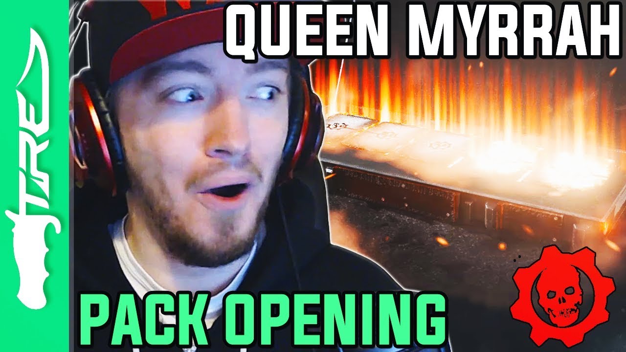UNLOCKING LOCUST QUEEN MYRRAH! - Gears of War 4 Gear Packs Opening - 10 QUEEN MYRRAH EMERGENCE PACKS