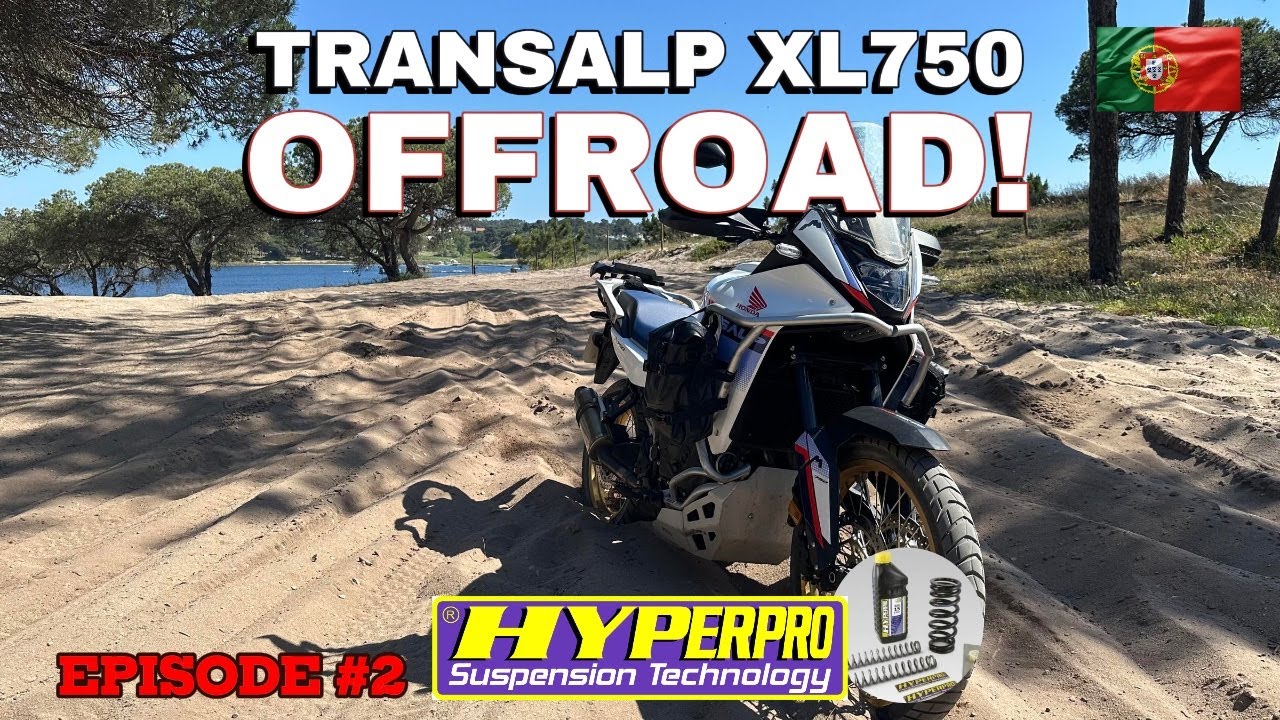 🇵🇹  200% Better - Transalp XL750 Hyperpro Suspension Test EP2