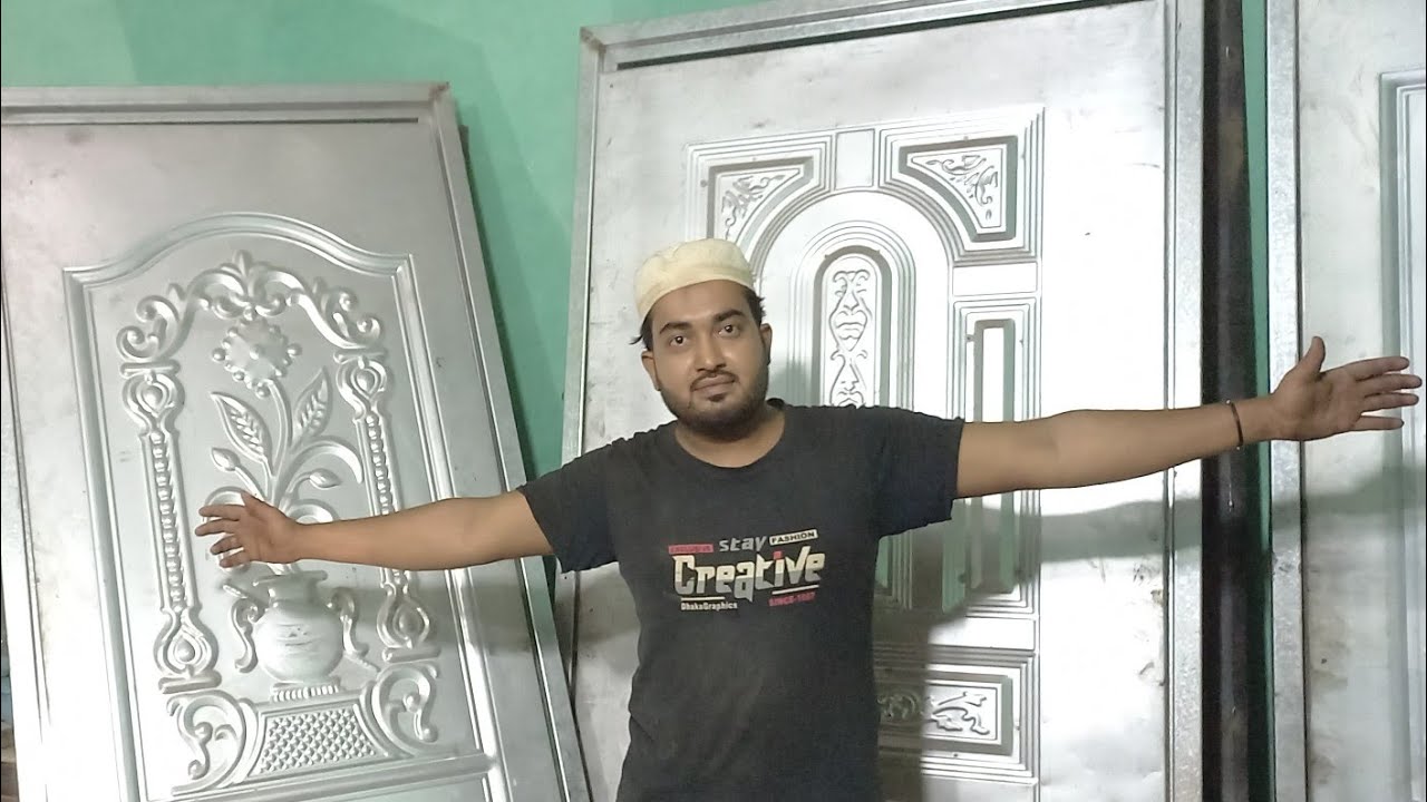 মেইন গেট, বক্স দরজা BSRM থাই গ্রিল দাম  কতো?     #sttil#স্টিল door design #ssgate #steeldoor  prize