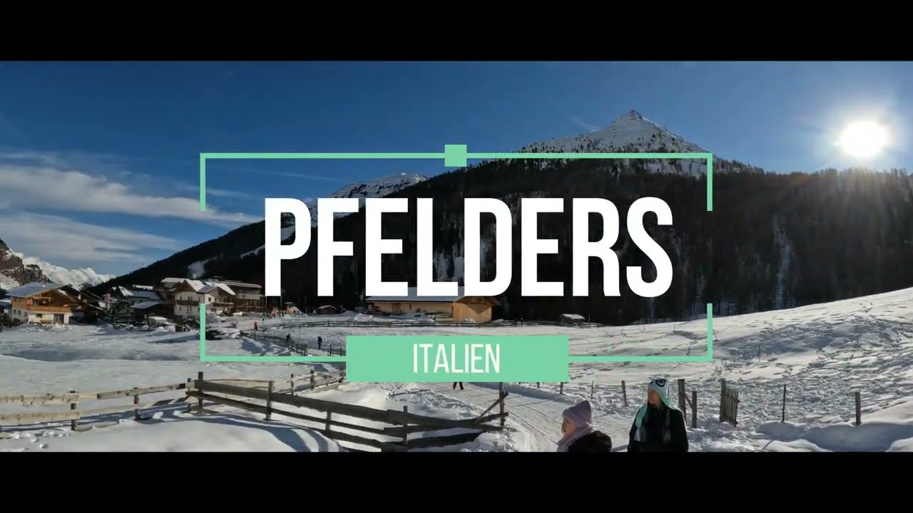 GoPro Hero 10: Pfelders Südtirol Italien Urlaub