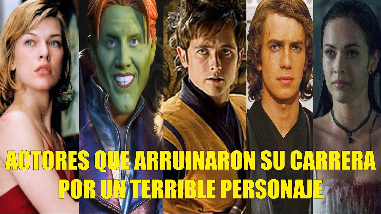 ACTORES QUE ARRUINARON SU CARRERA POR UN TERRIBLE PERSONAJE