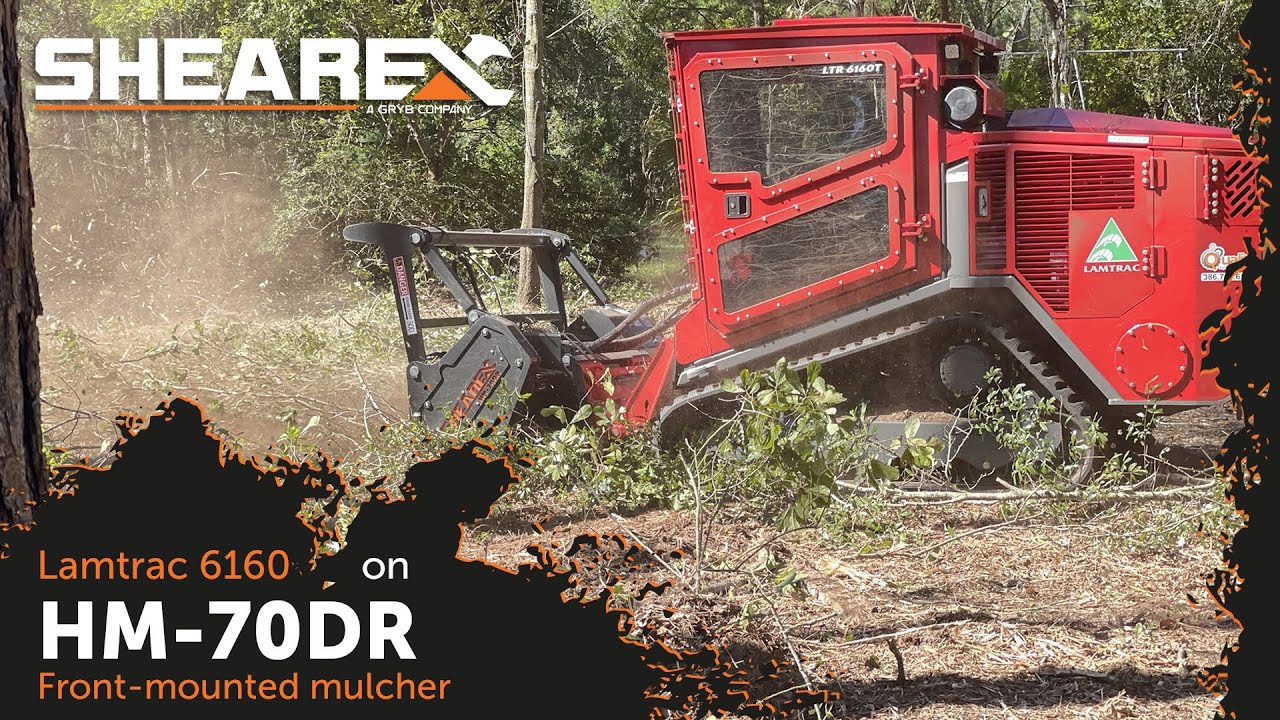 HM-70DR Mulcher & Lamtrac 6160 - Southeast USA