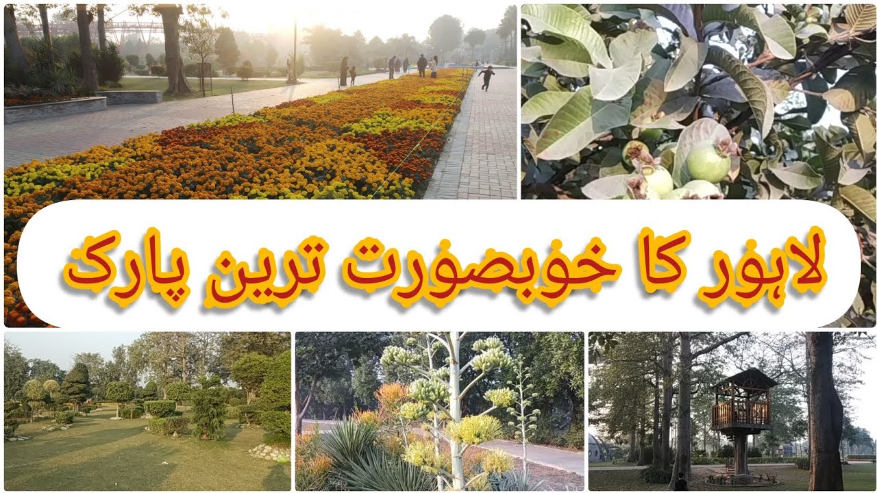 لاہور کا خوبصورت ترین پارک || Most beautiful park of Lahore || Lifestyle with kami