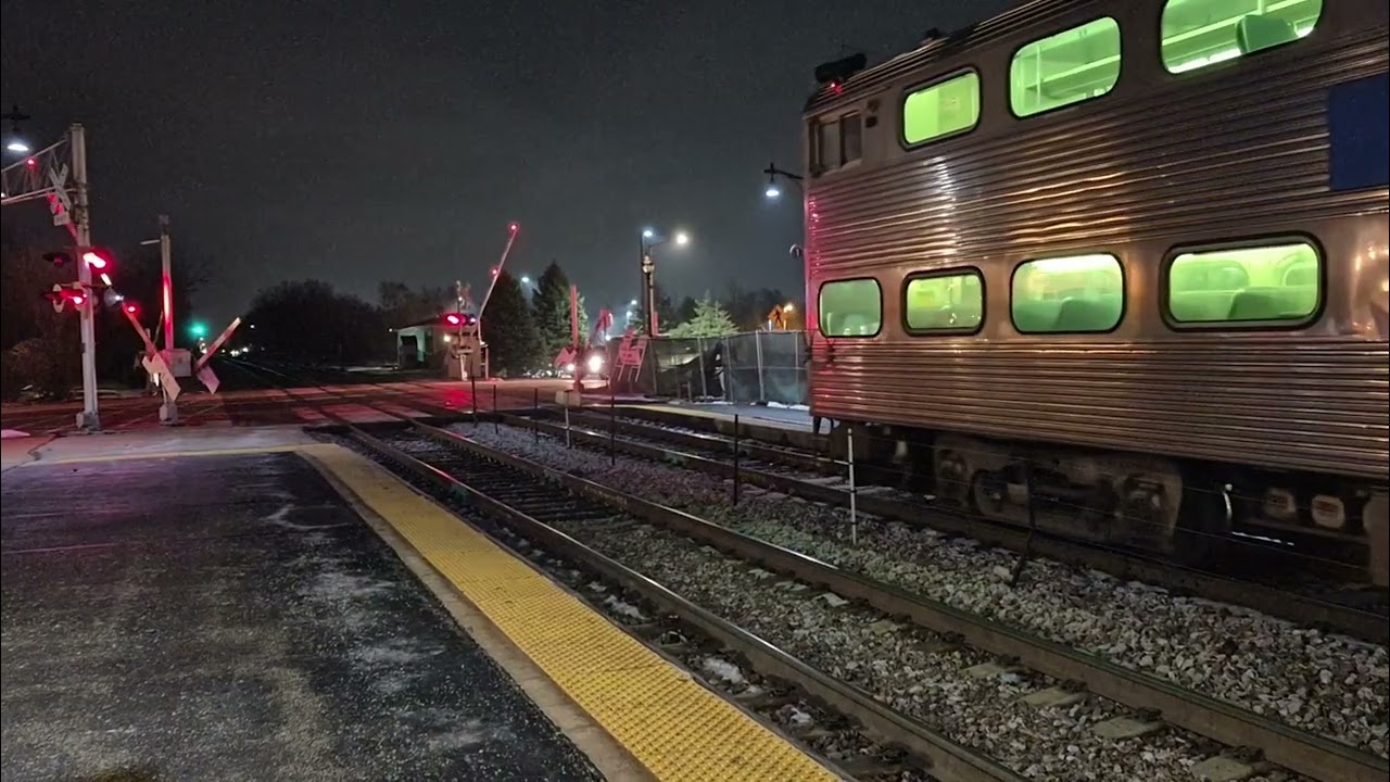 Railfanning at crystal Lake Station IL 2026