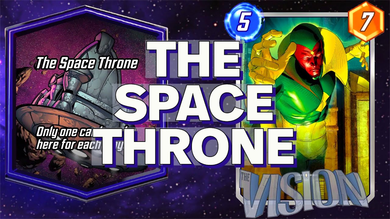 This Pool 2 Deck Is Great For The Space Throne In Marvel Snap !