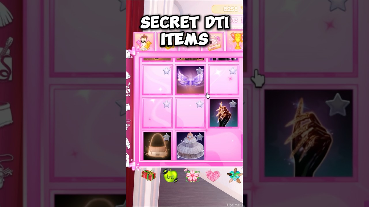SECRET DTI ITEMS IN DRESSING ROOM! &ldquo;DRESS TO IMPRESS&rdquo; 🤩 #dresstoimpress #dti #roblox