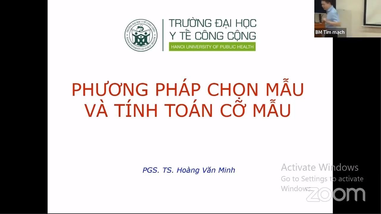 Phương pháp chọn mẫu và tính toán cỡ mẫu [Nghiên cứu khoa học]