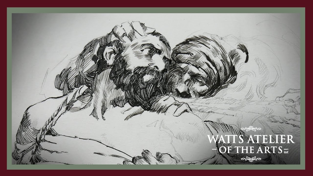 Inking Samson with Jeff Watts - Watts Atelier Live Stream