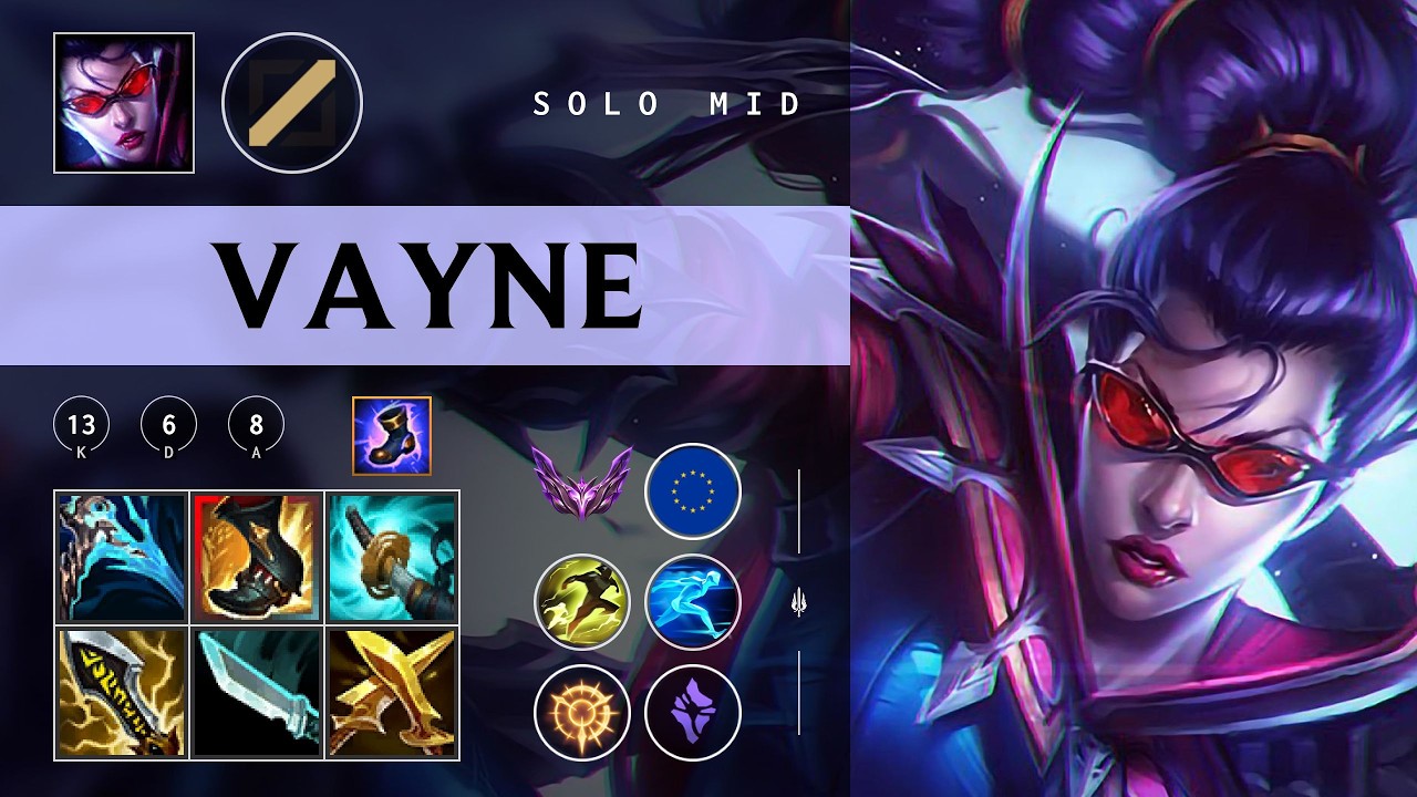 Vayne Mid vs Kassadin - EUW Master Patch 26.05