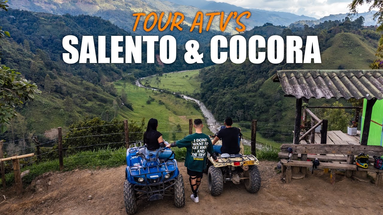 ⛰ Tour CUATRIMOTOS por FINCAS CAFETERAS en SALENTO COLOMBIA