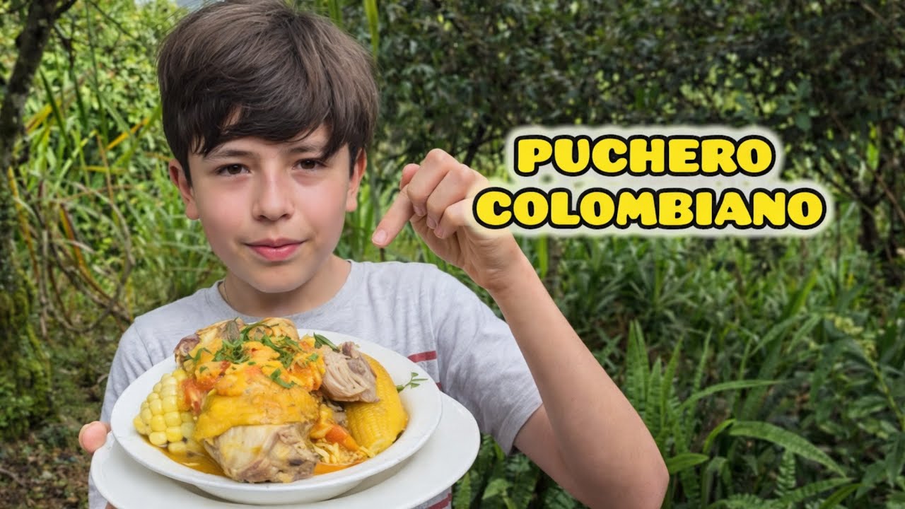 🔥PUCHERO EN FOGÓN DE LEÑA 🏕️ el sabor que no se olvida 😋👌🇨🇴
